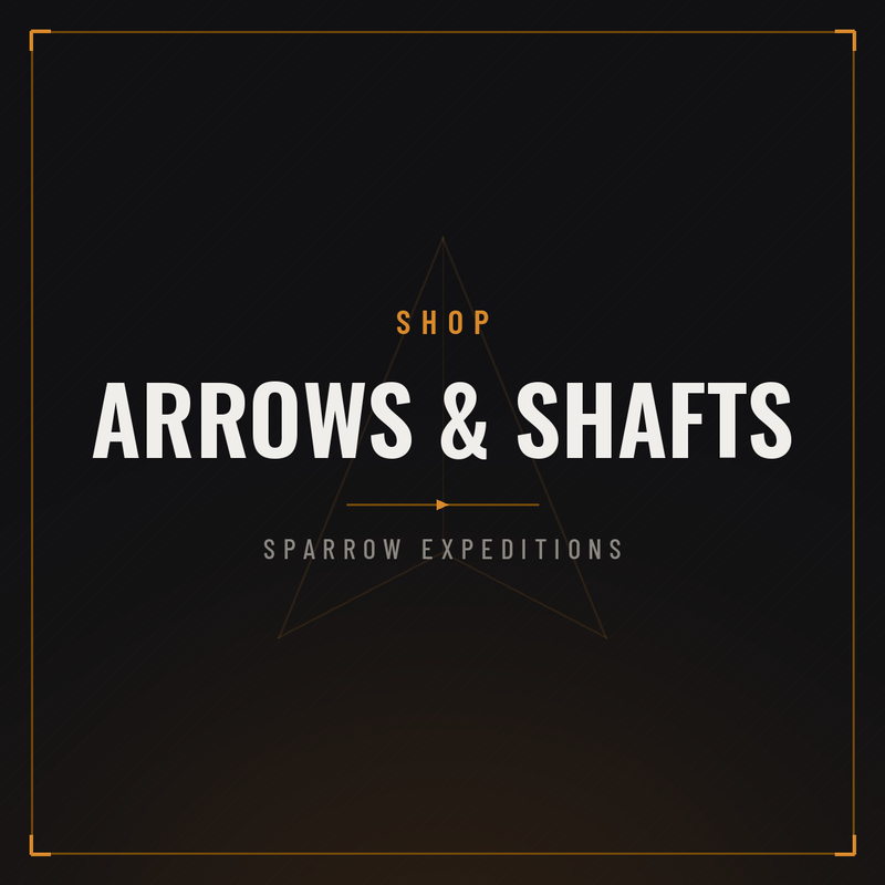 Shop arrows and shafts at Sparrow Expeditions