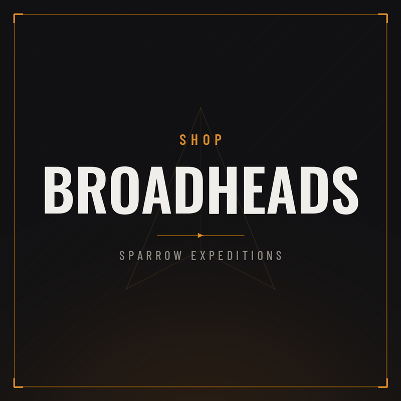Shop broadheads at Sparrow Expeditions