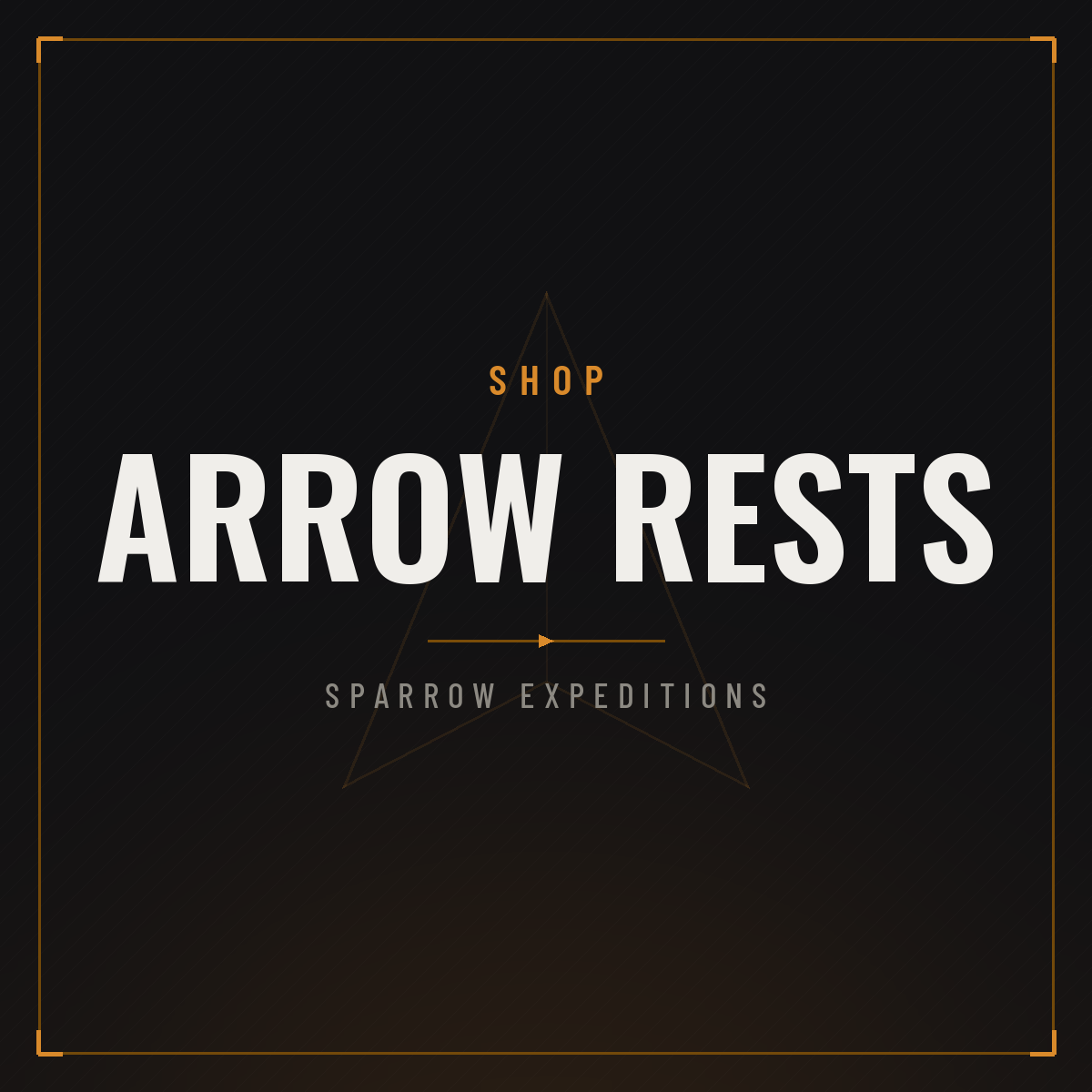 Shop arrow rests at Sparrow Expeditions