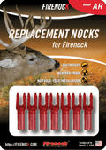 Firenock replacement nock — red