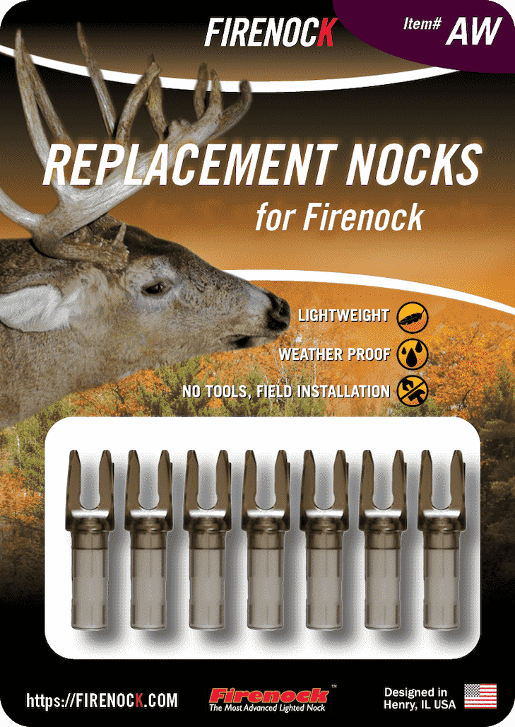 Firenock replacement nock — wood