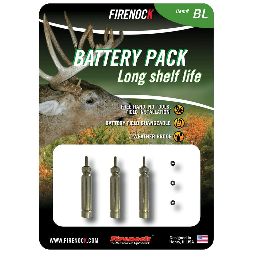 Firenock battery 3-pack